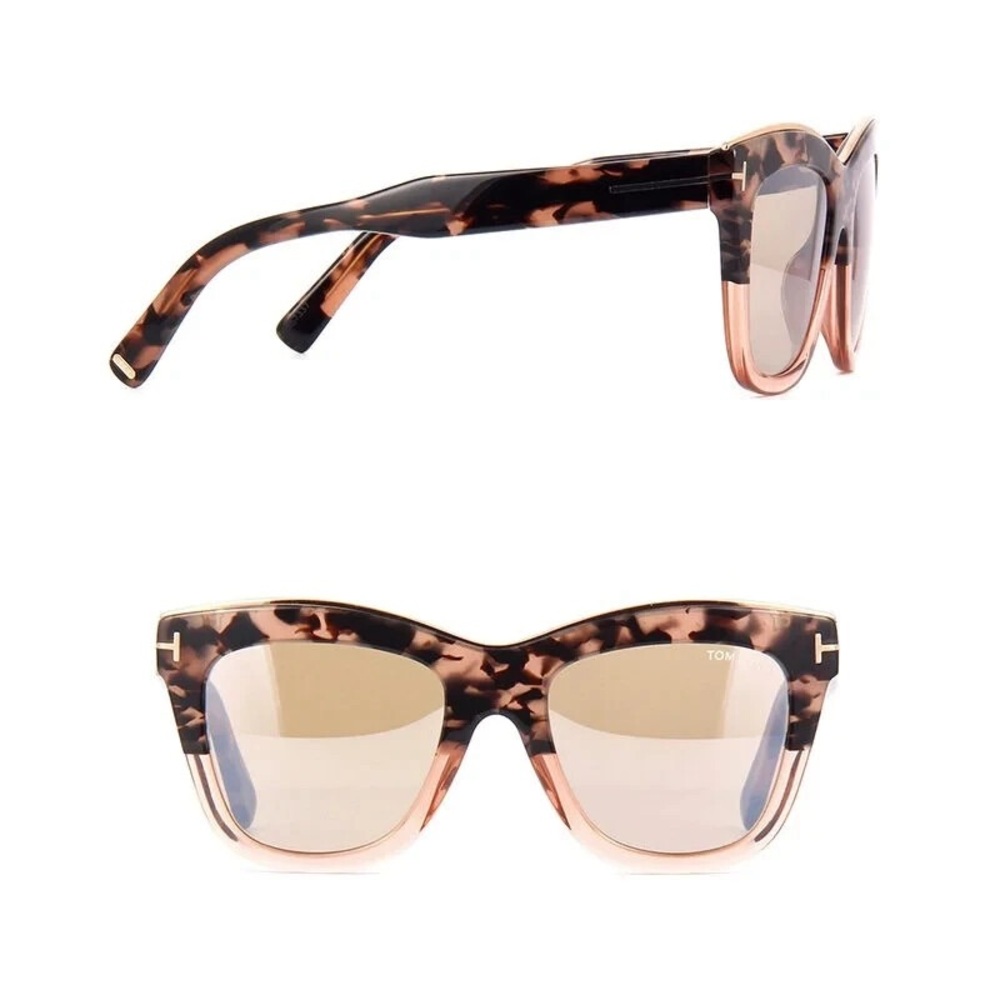 Tom Ford Julie Pink Tortoiseshell Sunglasses *PRESCRIPTION LENSES* GUC TF685 56G